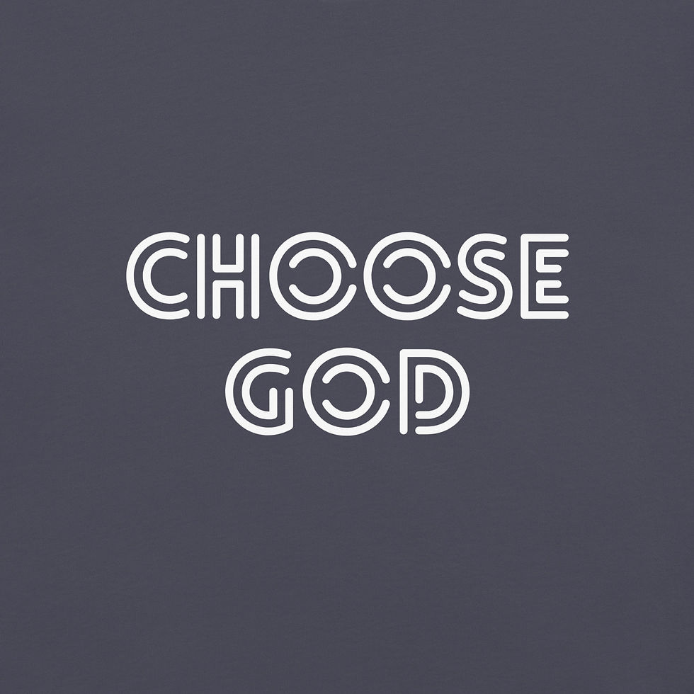 Thumbnail: F8thful/CHOOSE GOD Unisex Garment-Dyed Heavyweight T-Shirt | Comfort Colors