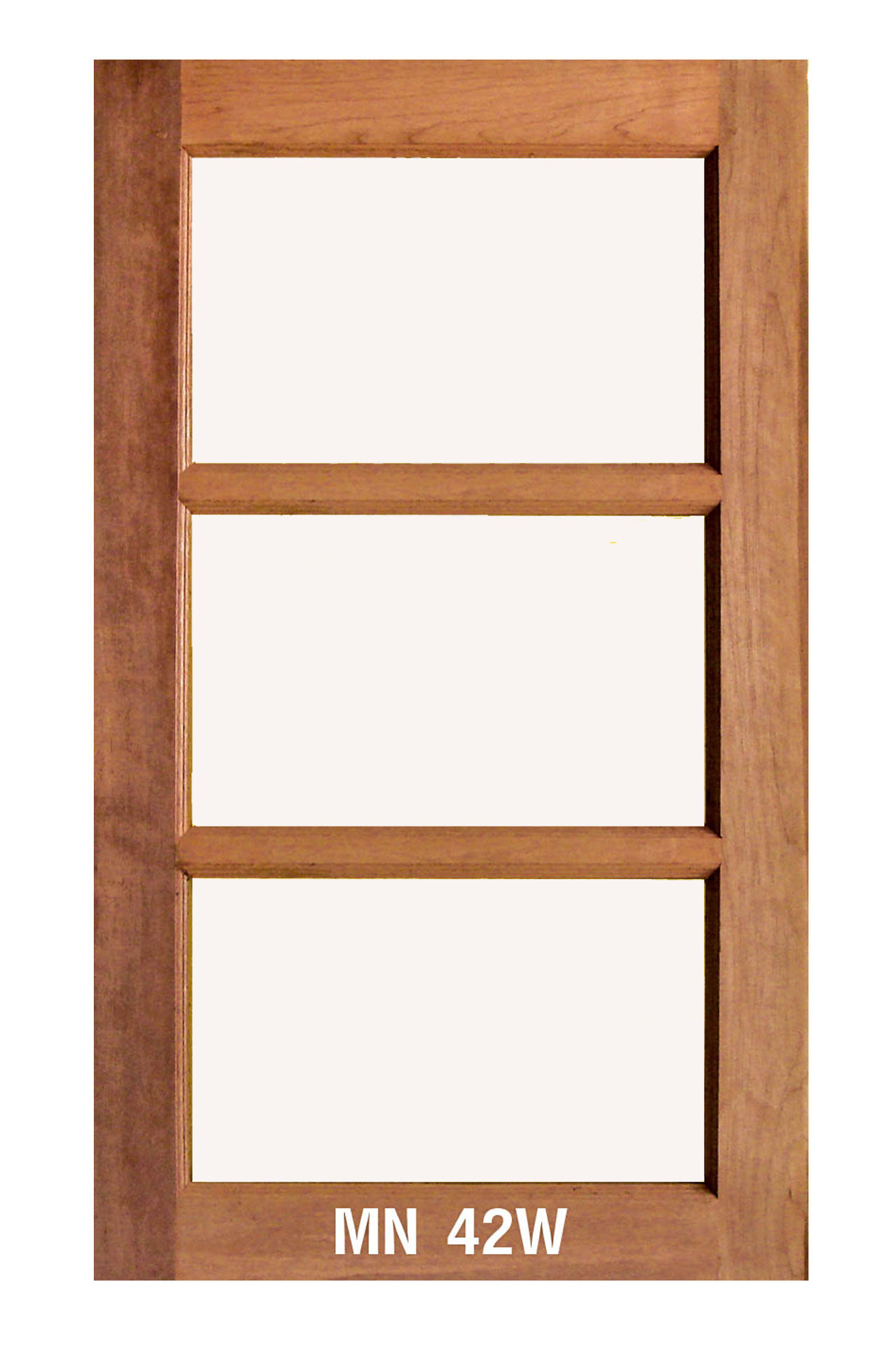 หน้าต่างไม้เนื้อแข็ง MN42W