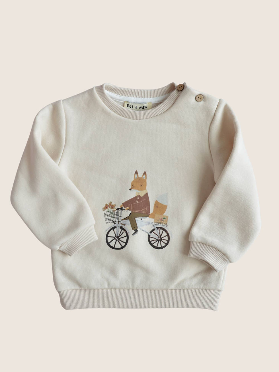 Fox Print Sweatshirt