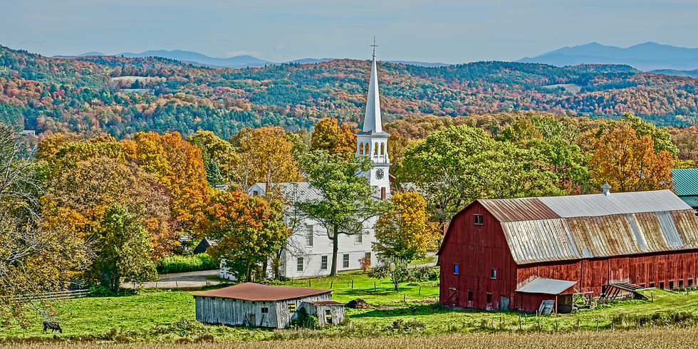 Church In Foliage