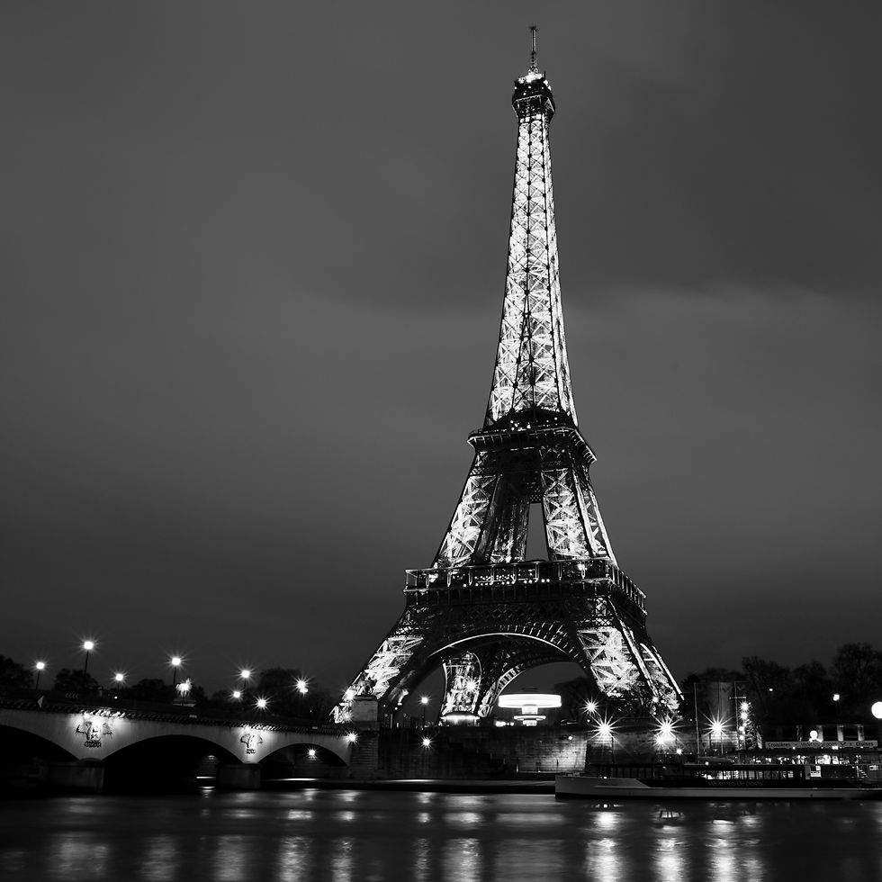 Eiffel in Black and White