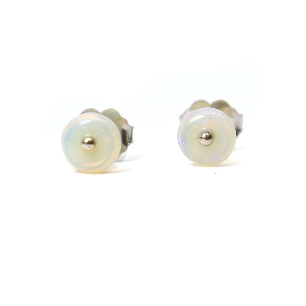Opal Beaded Stud