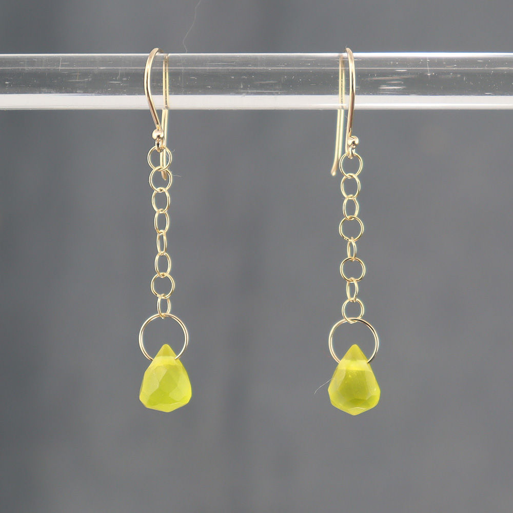 Jade Drop Earring