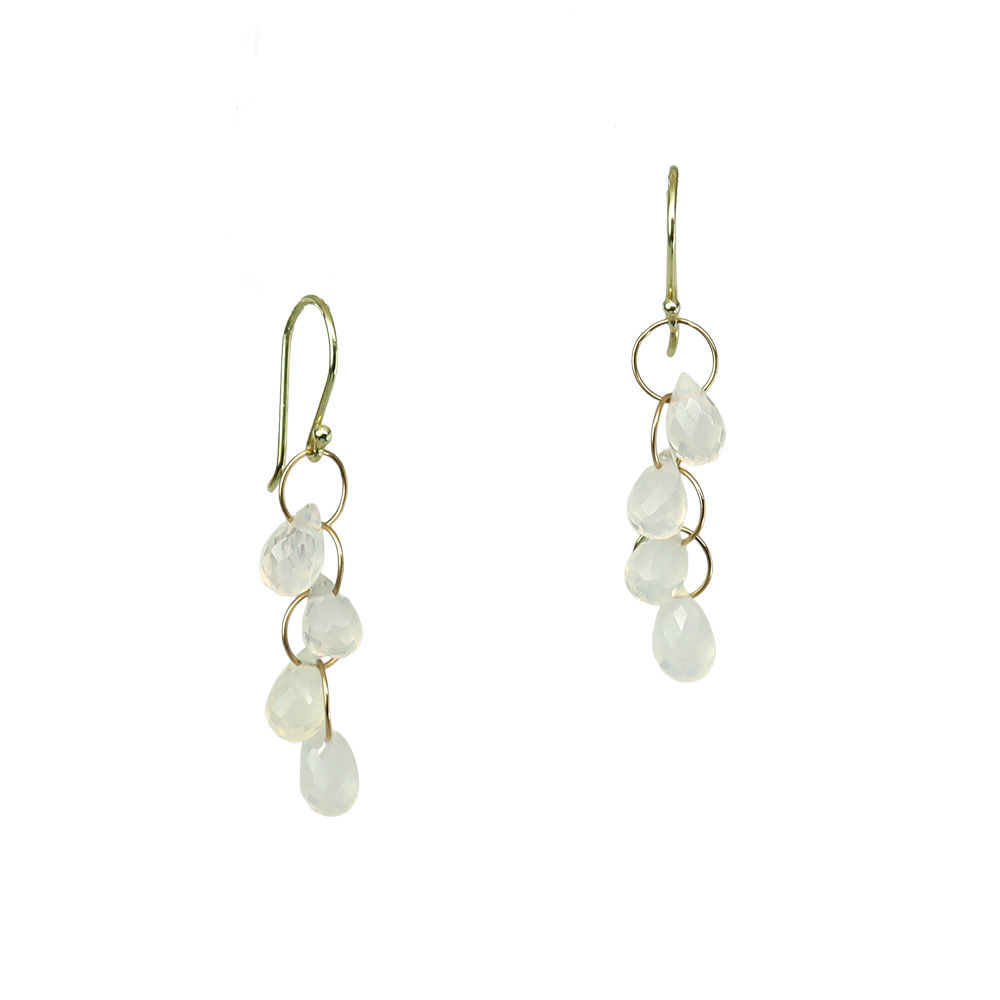 Opal 4x Loop Drop Earring