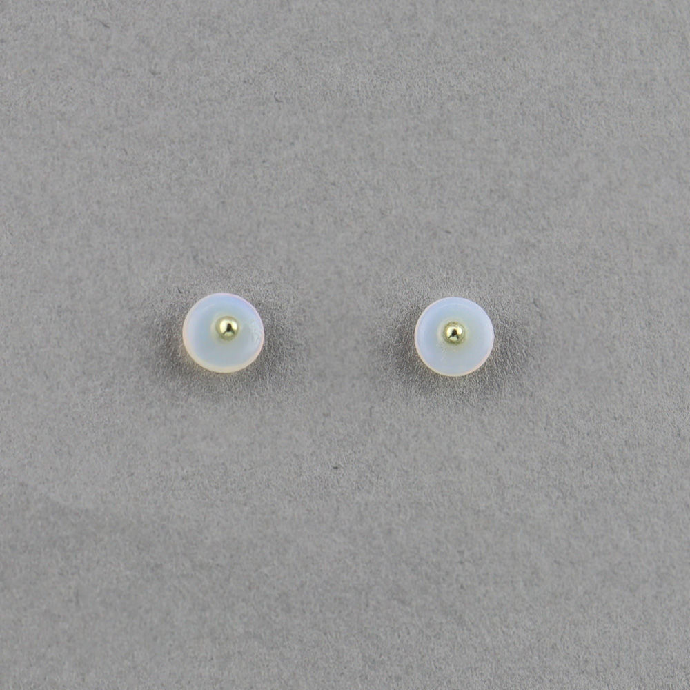 Opal Beaded Stud
