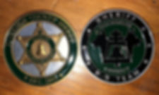 Traditional K9 Challenge Coin