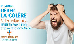 Atelier pour apprendre à gérer la colère à Nantes avec l’approche Écoute ton Corps