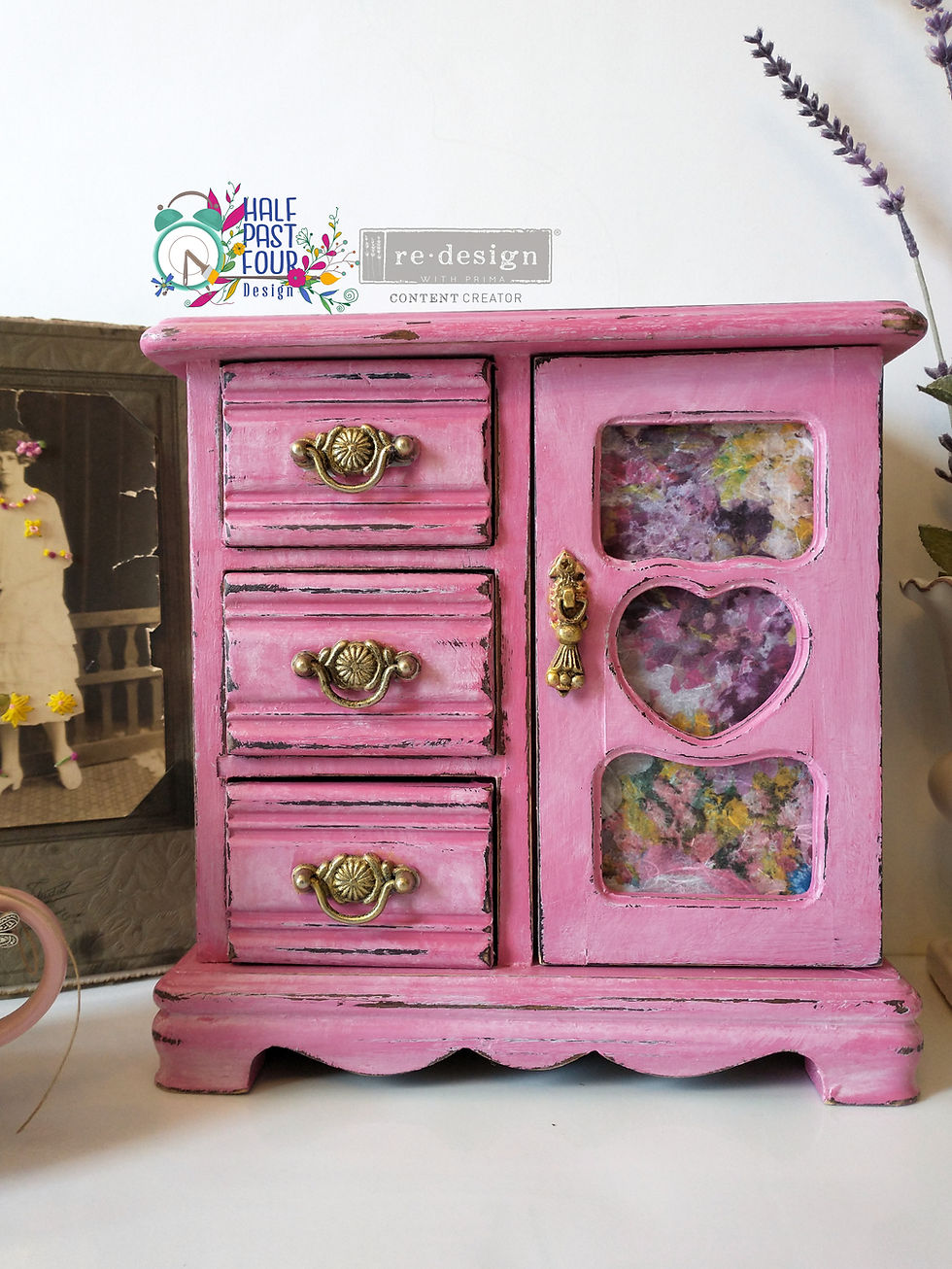 Thumbnail: Fuschia Meadow Jewelry Box