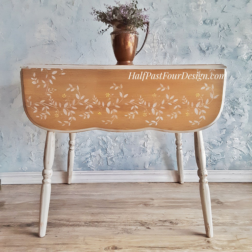 Simply Charming Farmhouse Dropleaf Table
