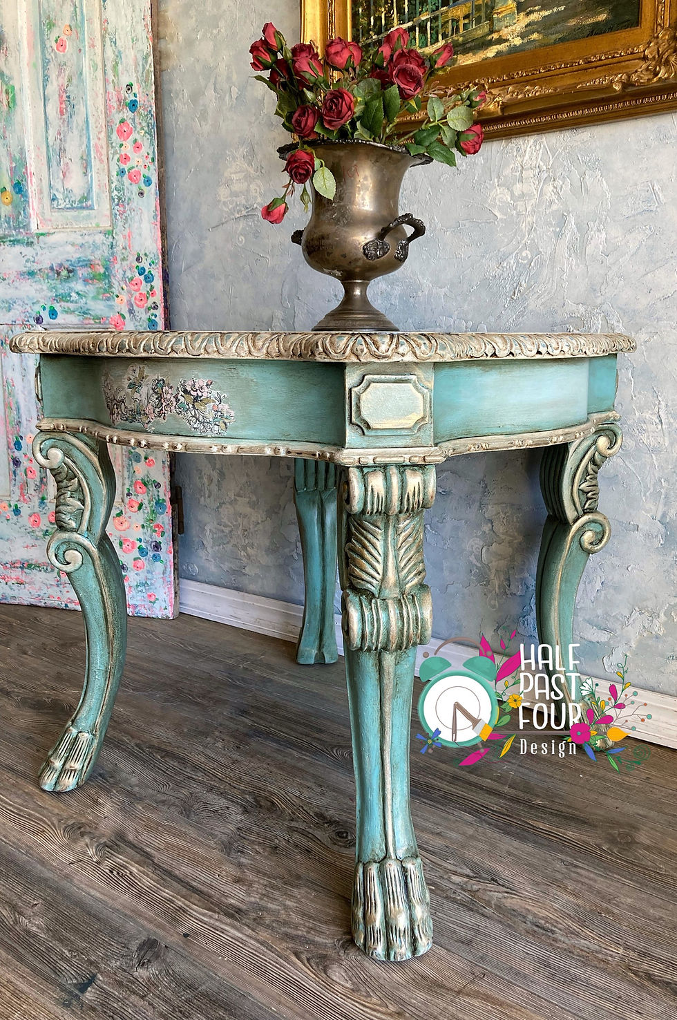 Thumbnail: Old World Style French Country Cottage Table 