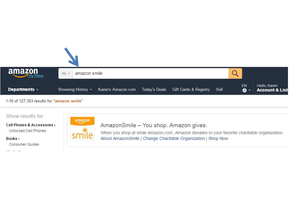 amazon smile login amazon smile login