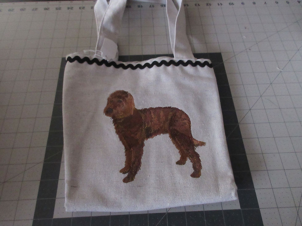 Thumbnail: DOG BREED TOTE BAGS (H-P)