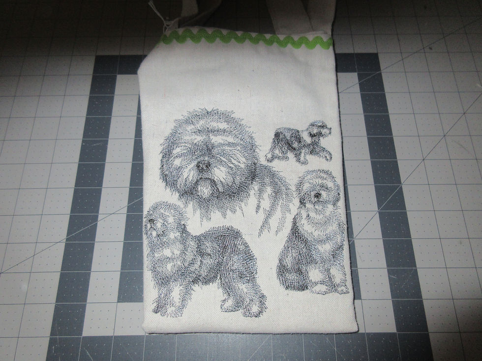 Thumbnail: DOG BREED TOTE BAGS (H-P)