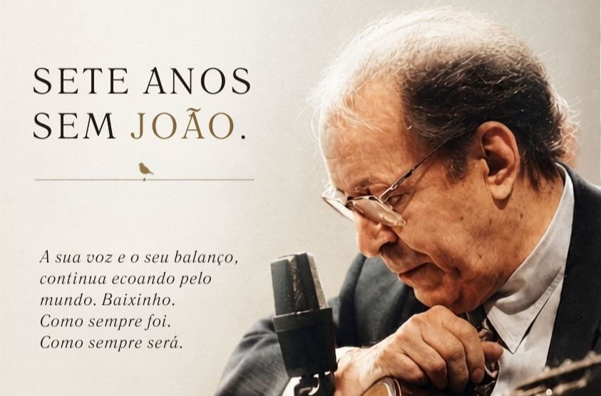 Sete años sem JOÃO GILBERTO │ O músico das nossas vidas