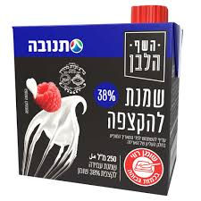 שמנת עמידה להקצפה %38 השף הלבן
