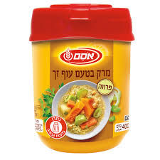 אסם מרק זך בטעם עוף פרווה