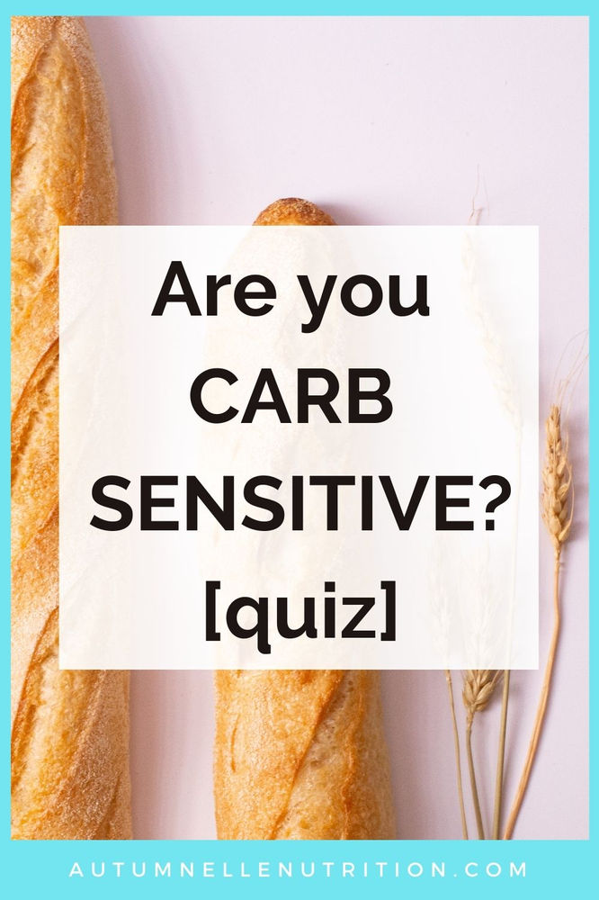 FREE Carb Sensitivity Quiz! [Find Out If You're Carb Sensitive]