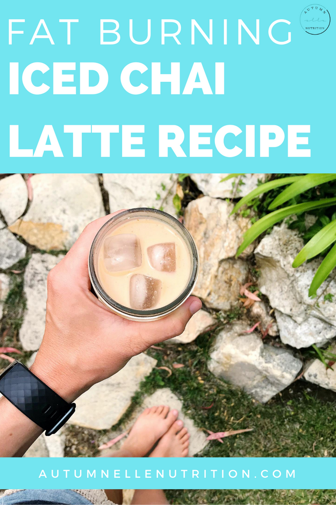 My Fat Burning Iced Chai Latte Recipe [Use With Intermittent Fasting!]