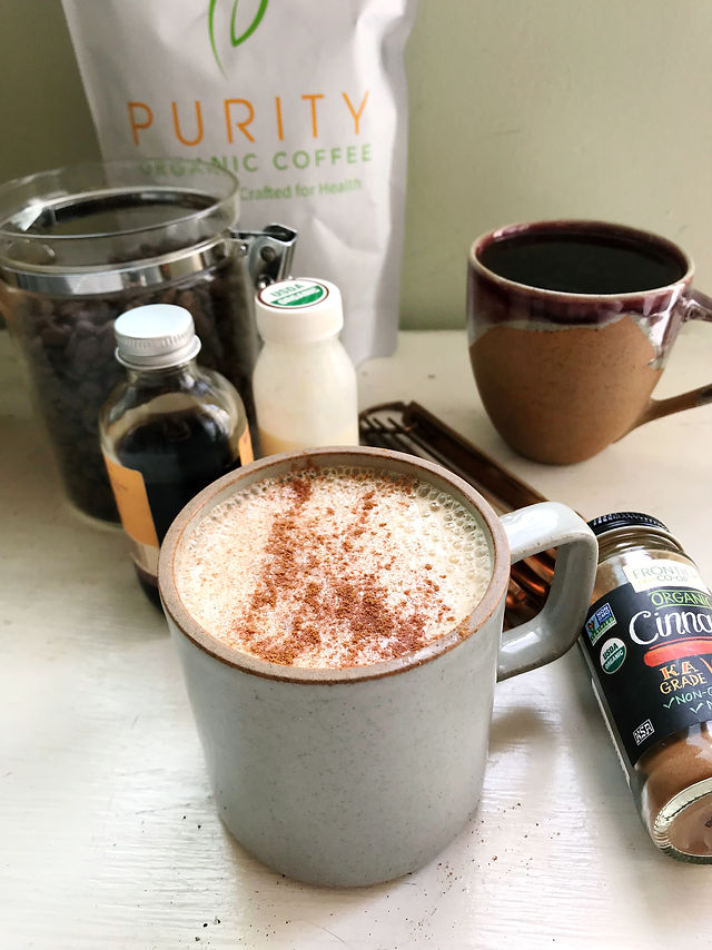 coconut milk in coffee while fasting
