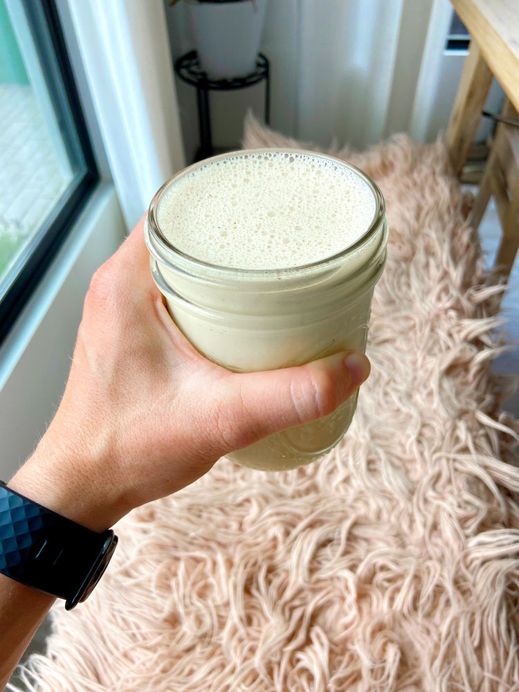 My Golden Milk Smoothie 😋 [High Protein, Low Sugar]