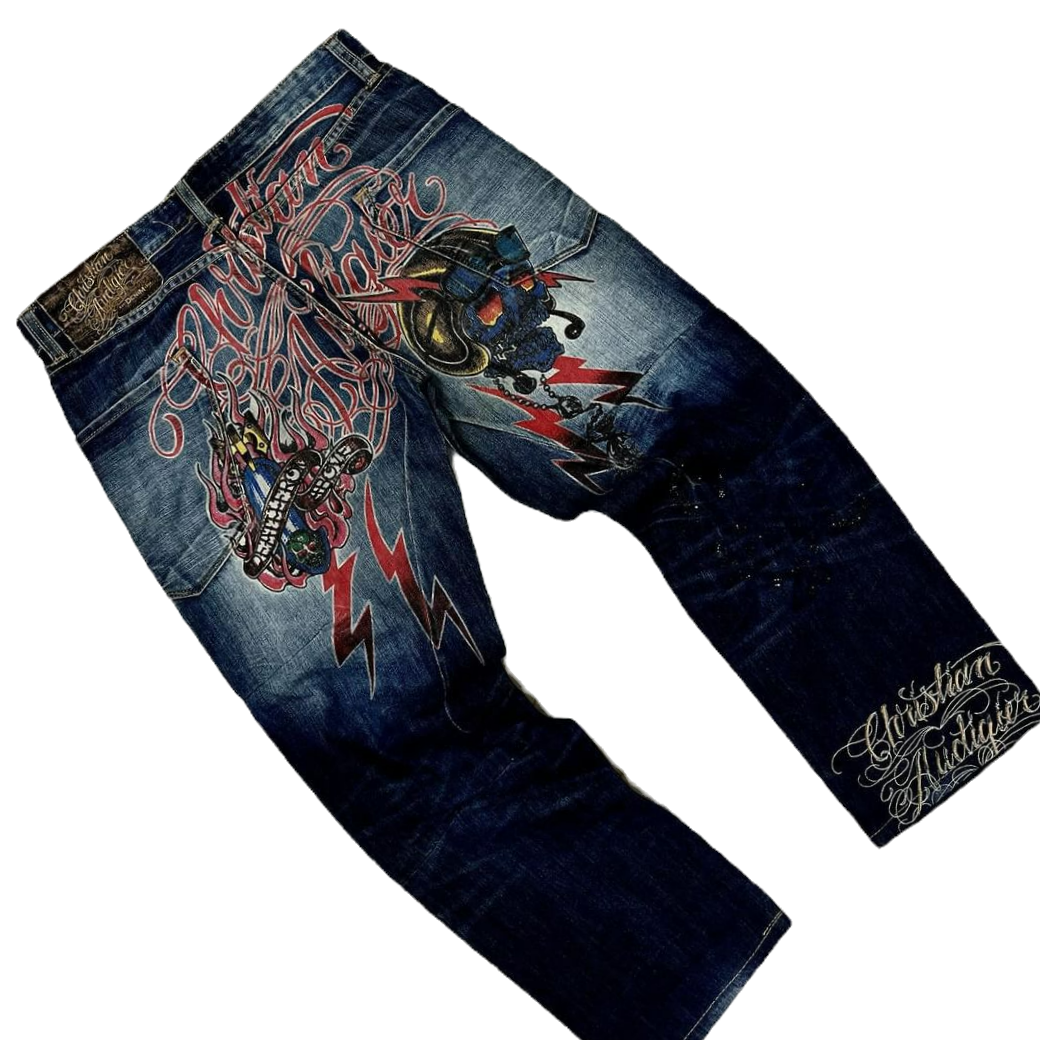 Vintage Christian audiger jeans