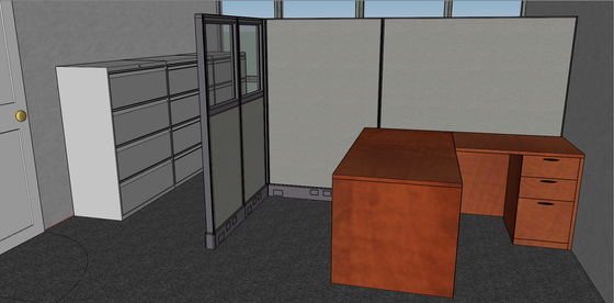 Shared Office Privacy Panels