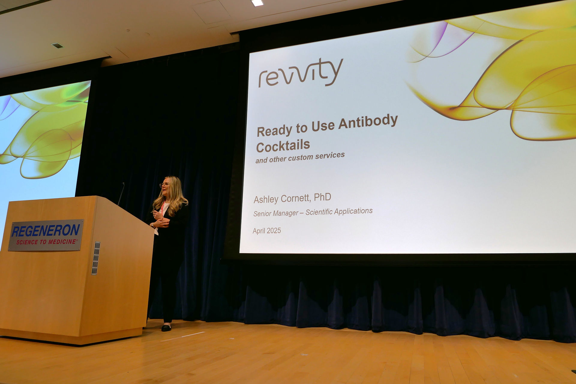 9:15 - 9:30 AM	Revitty - Ashley Cornett, Ready to Use Antibody Cocktails and other custom services