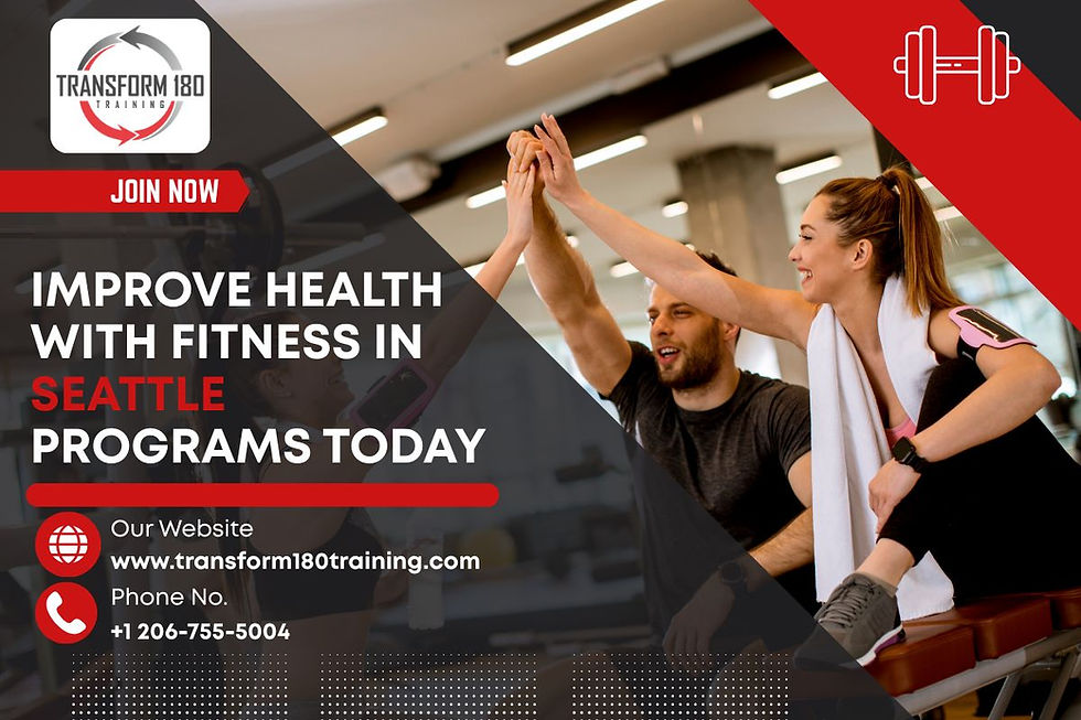 Improve Health With Fitness in Seattle Programs Today