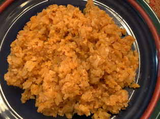 Keto Crunchy Garlic Cauliflower Rice