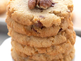 Keto Butter Pecan Cookies