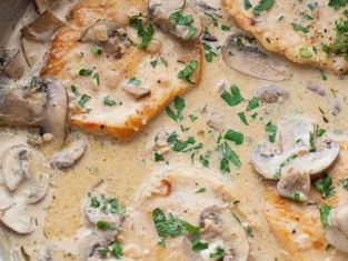 Creamy Chicken Marsala
