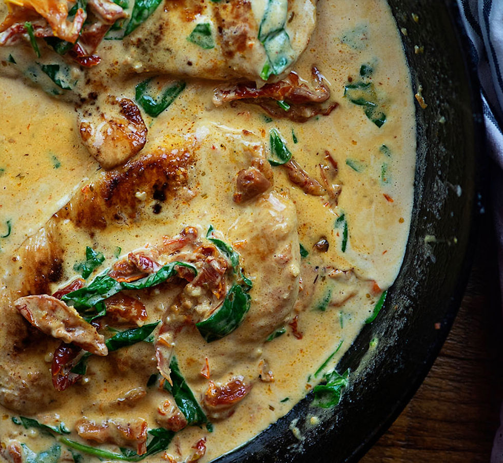 Keto Tuscan Chicken