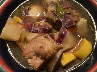Keto Beef Short Rib Soup with Chayote