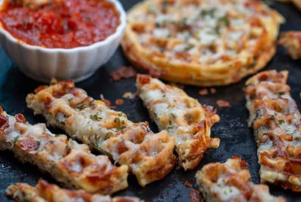 Garlic Bread Chaffle