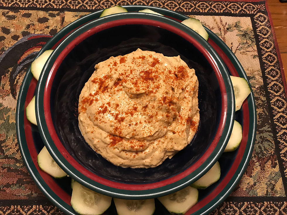 Keto Hummus made with Cauliflower