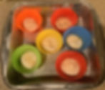 silicone muffin cups in the air fryer