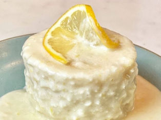 Keto Lemon Mug Cake🍋
