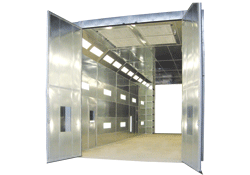 Truck Trailer Painting sandblasting interior tank lining