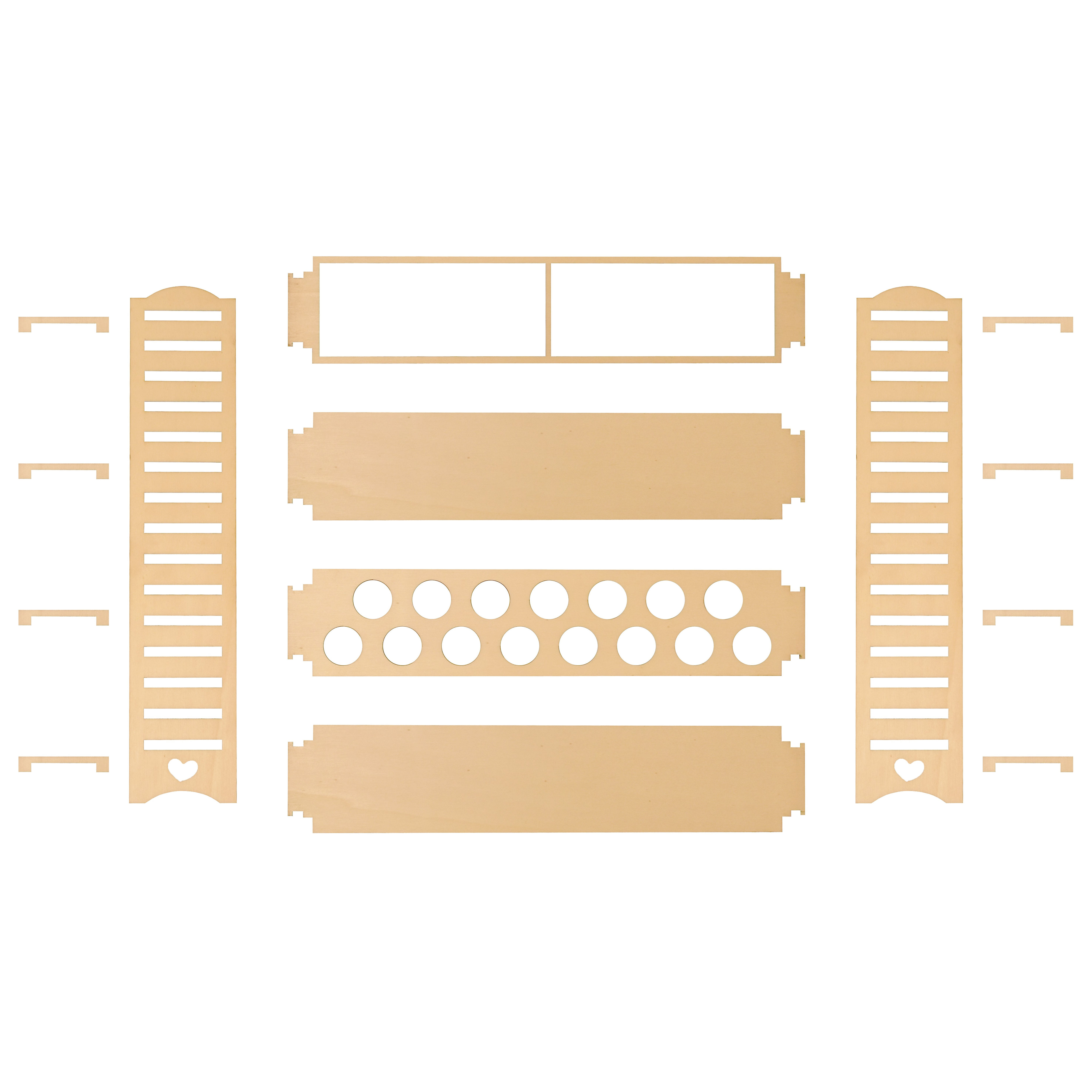 Flexibler Makeup Organizer - Klein