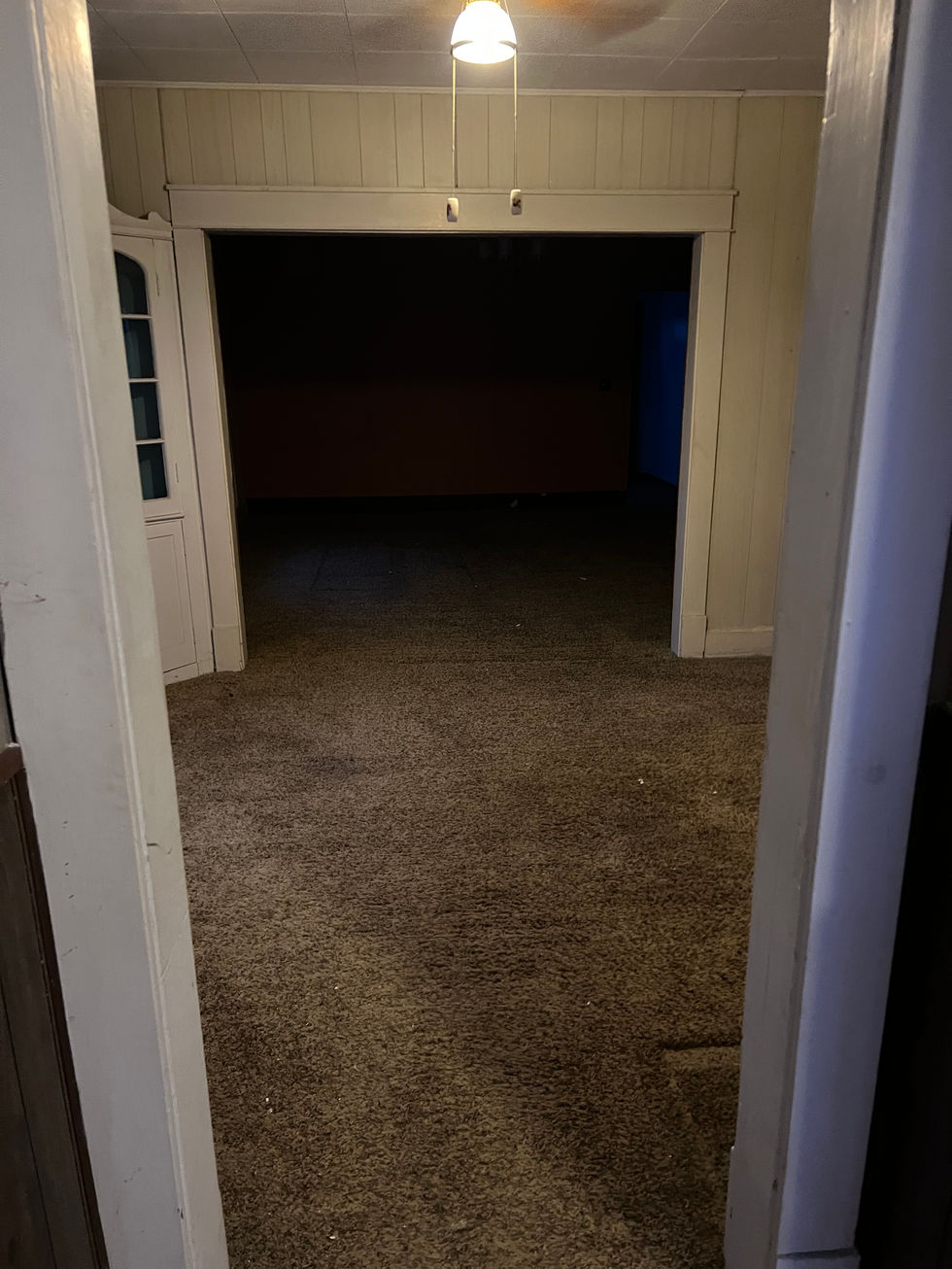 Cleared interior space after junk removal and cleanout in Fullerton ND