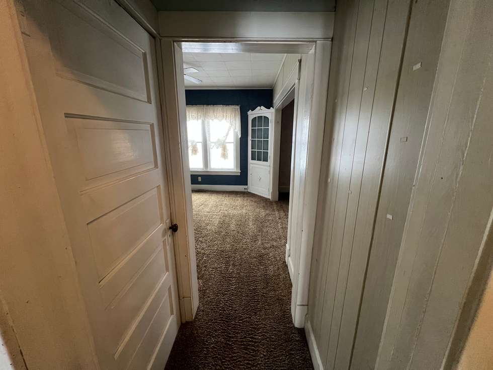 hallway after property turnover cleaning Fullerton ND
