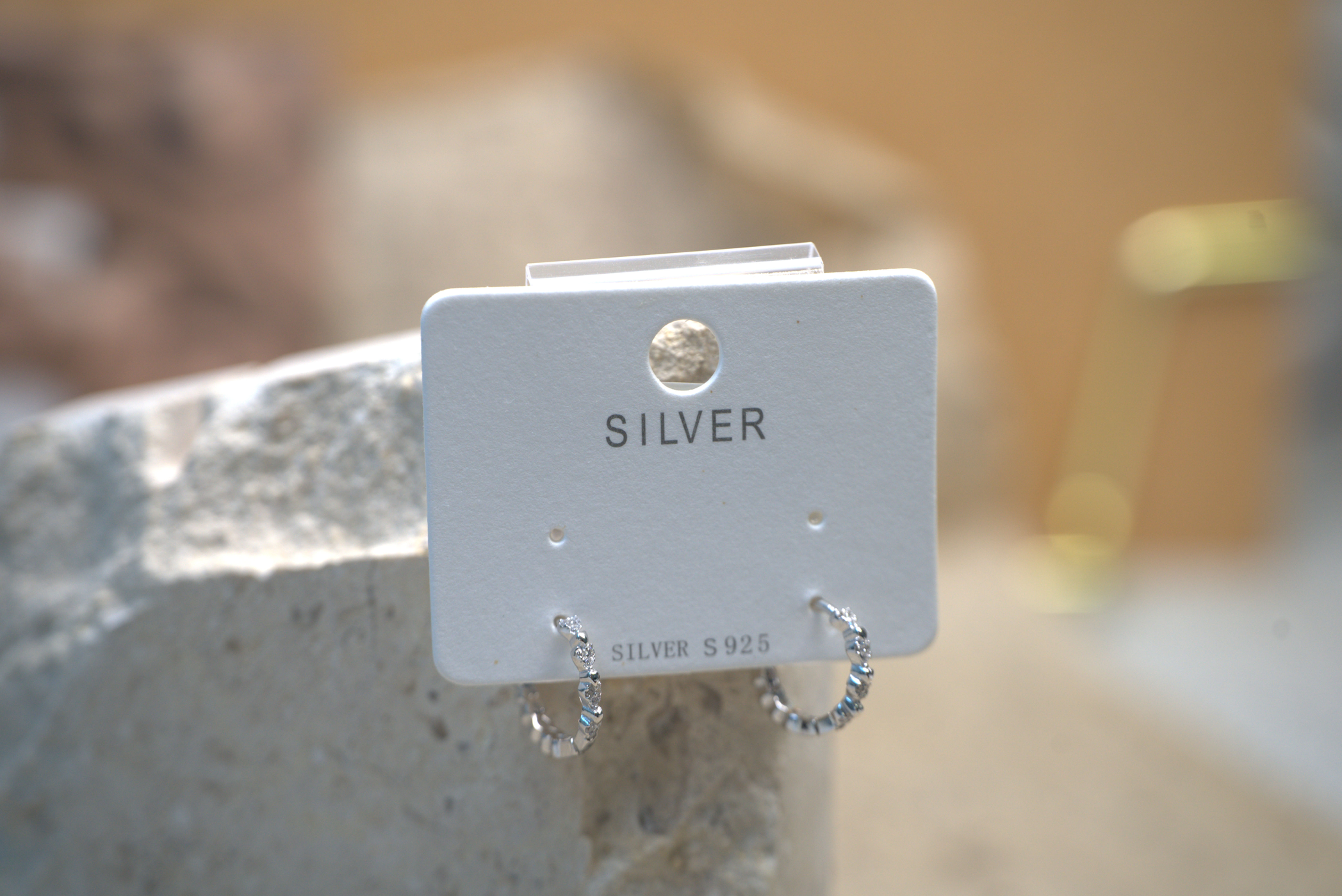 Minimalist Hoop Earrings, for Sensitive Skin, S925 Silver