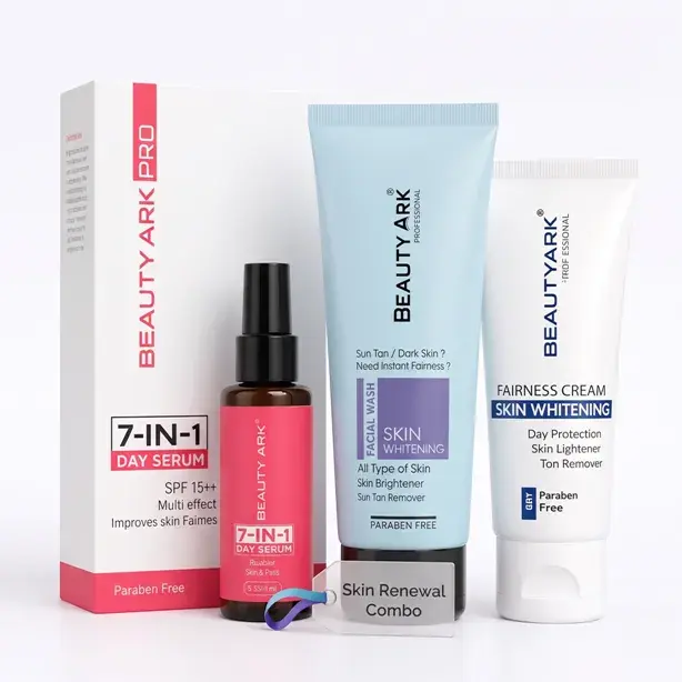 Beauty ark skin whitening face wash with face serum