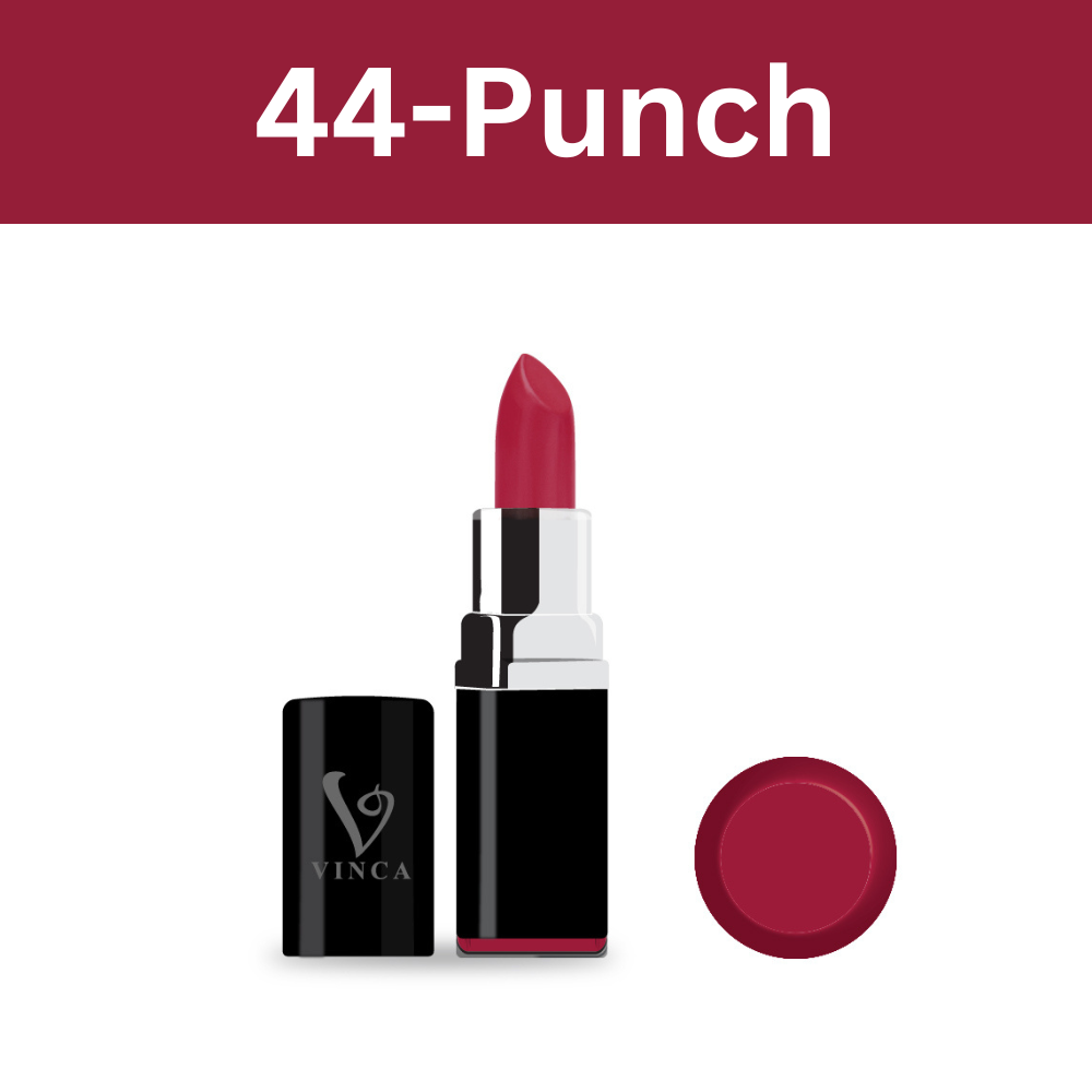 Vinca proshine lipstick, Punch, 44