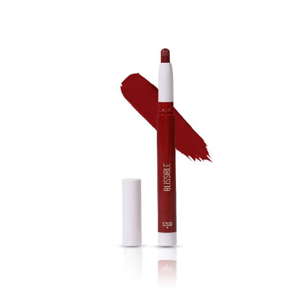Blissible Forever Non-Transfer Lipstick – 12 Caramel Crush (Long-Lasting Lipcolor)