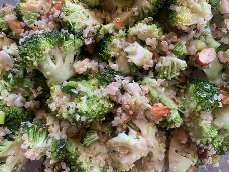 Broccoli + Quinoa Salad