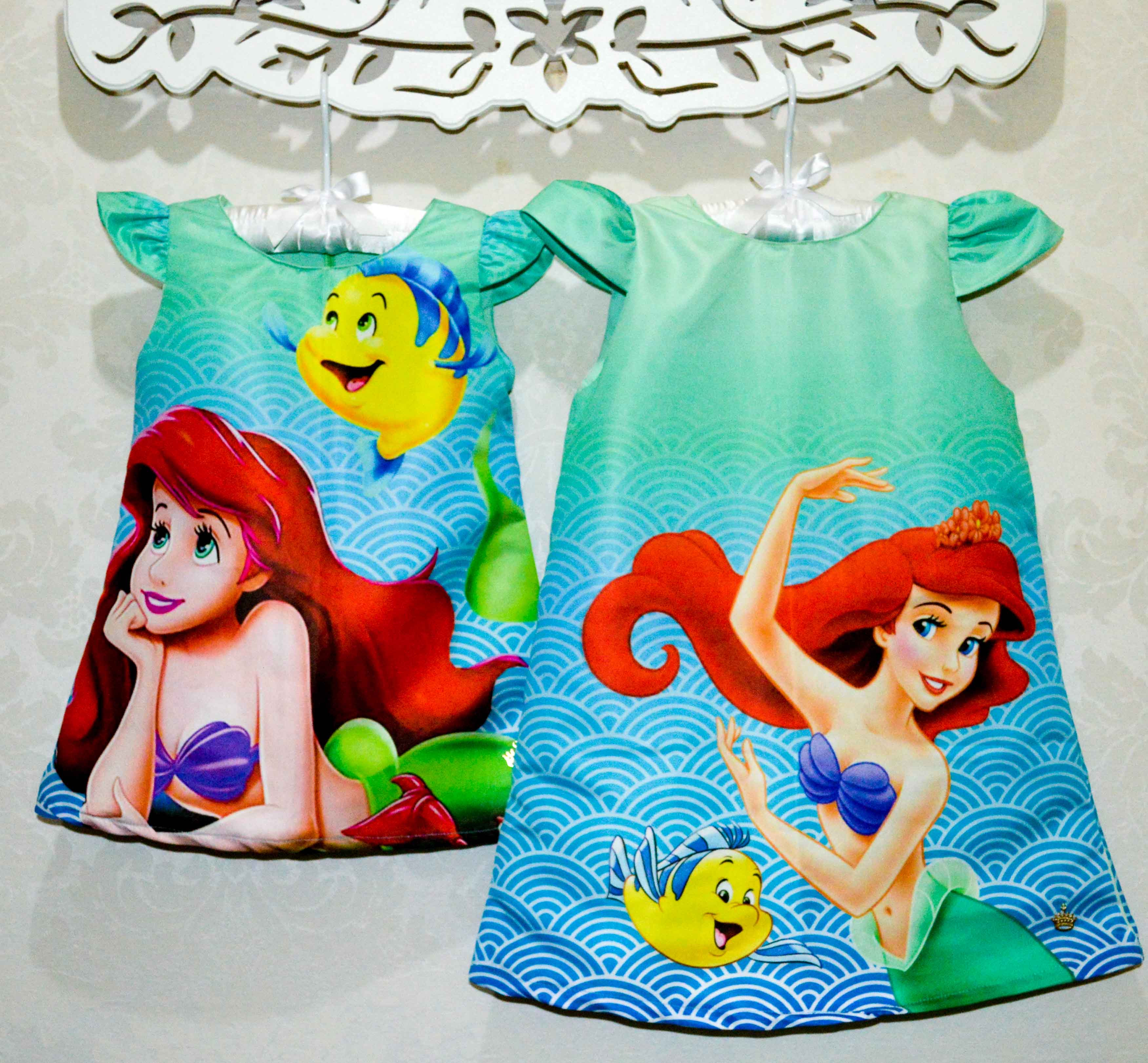 Vestido tradicional, Princesa Ariel.