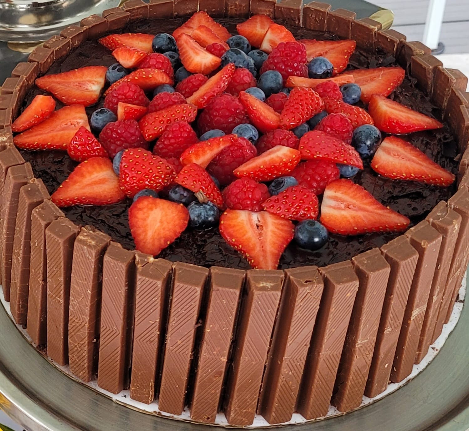 Wickedly Indulgent Chocolate Kit Kat Cake