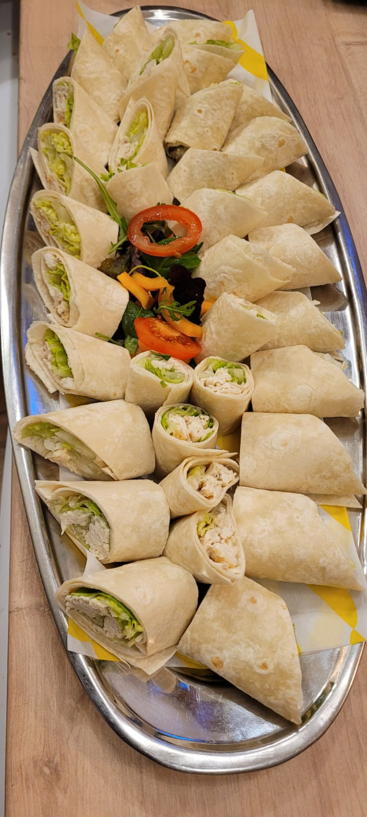 Chicken Caesarea Wraps
