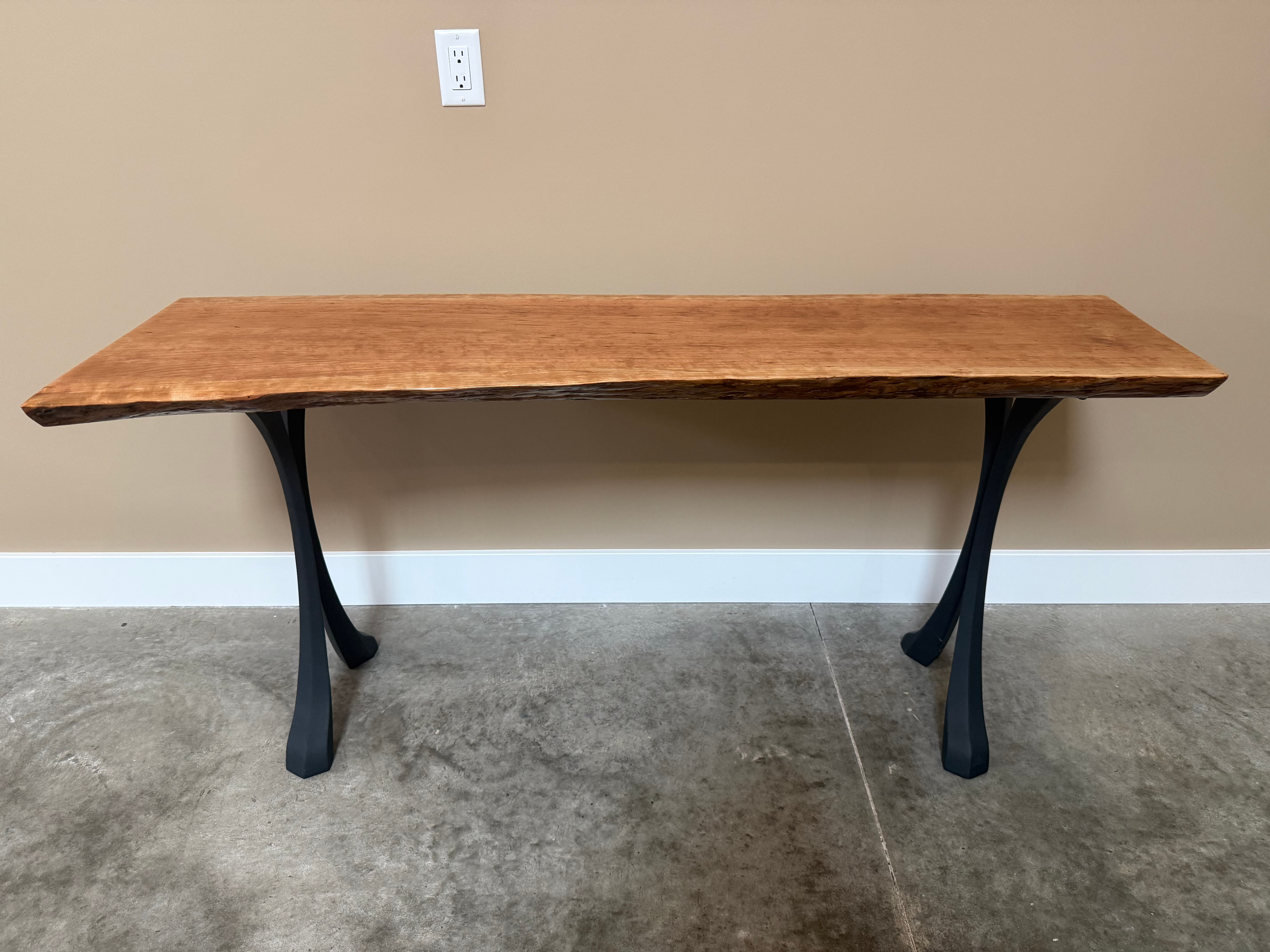 Polycrylic Coated Cherry Entry Table 
